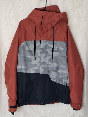 Iceburg Outwear Mens Waterproof Windproof Insulated Ski Snowboard Jacket Size L